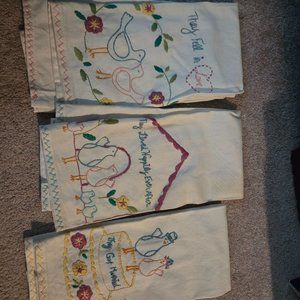 Anthropolgie Wedding Tea Towels (3)